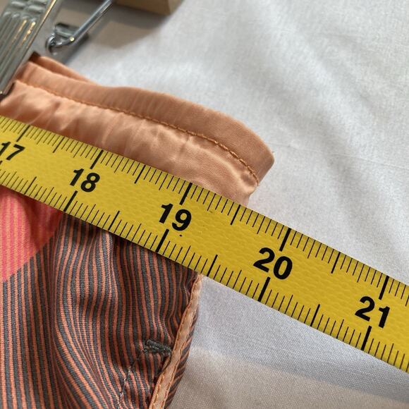 Boss Men's Orange Gray Plaid Bathing Suit Size L Swim Trunks‎ Pool Beach Resort - Picture 8 of 12